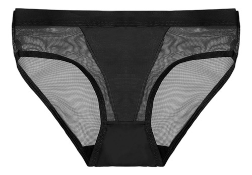 Ropa Interior Lisa Para Mujer, Bragas Elásticas De Algodón,