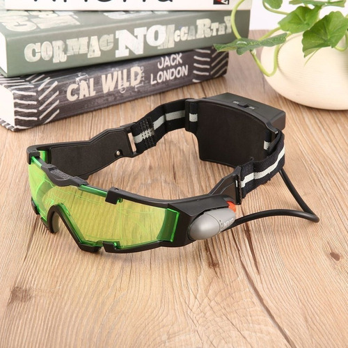 Gafas De Visión Nocturna Con Lente Verde Ajustable Para Mot