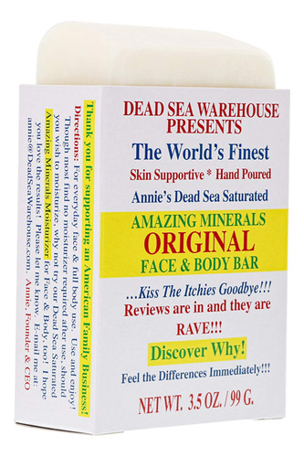 Dead Sea Warehouse Amazing Minerals Original Face & Body Ba.
