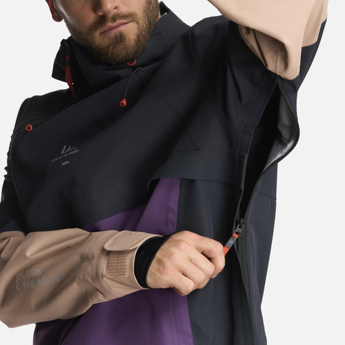 Chaqueta Hombre Black Hill 14 Zip B-dry Jacket Morado Lippi
