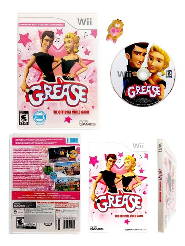 Grease The Official Video Game Nintendo Wii En Español (Reacondicionado)