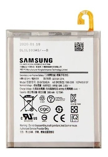 Bateria Para Samsung A10 M10 3300mah Compatible Eb-ba750abu