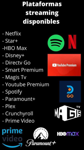 Cuentas Streaming