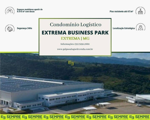 Imagem 1 de 18 de Galpão Para Alugar Em Extrema/mg - Ga1302
