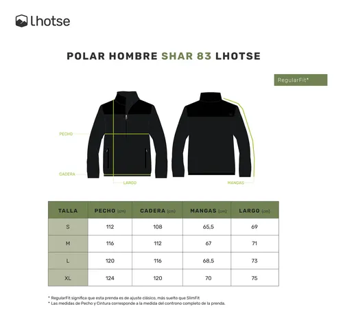 Polar Hombre Shar 83 Half Zipper Lhotse