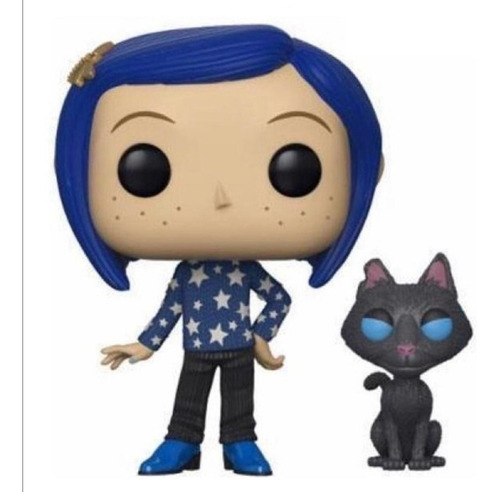 Funko Pop Coraline 422 Coraline With Cat Buddy