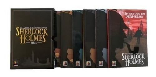 Imagem 1 de 1 de Sherlock Holmes Box 6 Volumes Sir Arthur Conan Doyle