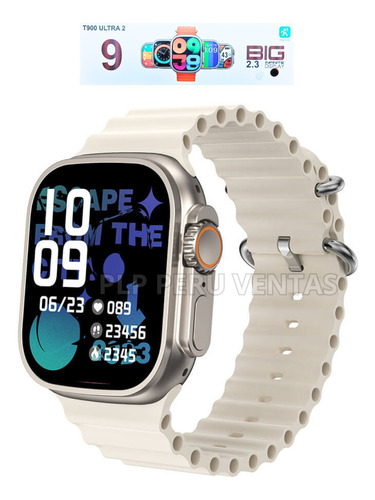 Smartwatch T900 Ultra 2 Big 2.30 Serie 9 Calculadora Juego