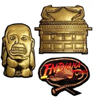 Comprar Parches Indiana Jones Bordado Dorados Idolo Arca Latigo Adr