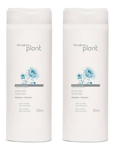 Natura Plant Anticaspa Shampoo - Kit Com 2 Unidades