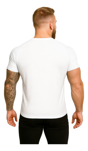 5 Playeras Deportivas Para Hombre Licra Entrenar Comodas Gym