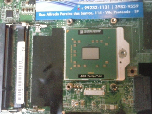 Processador Amd Turion 64 Notebook Gateway Ma3 (Usado)