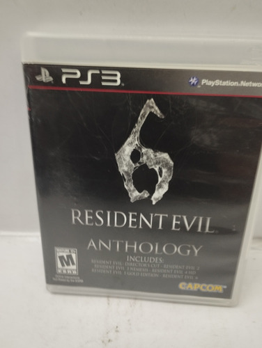Resident Evil 6 Anthology De Play 3 Original (Reacondicionado)