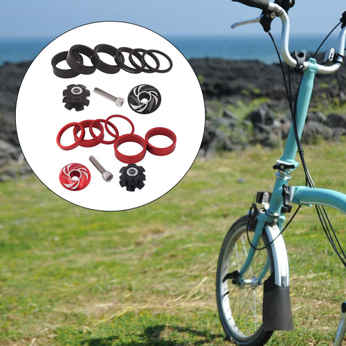 Juego De 2 Espaciadores De Auriculares De Bicicleta De 1/8