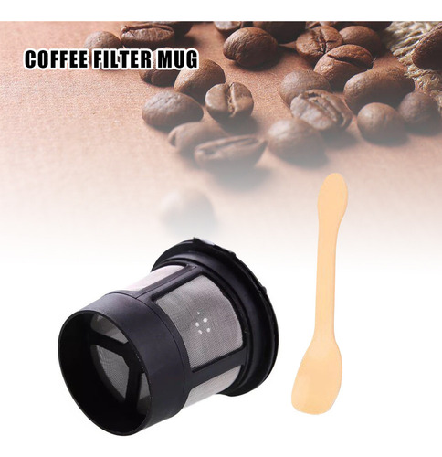 Taza De Filtro De Café De 6 Piezas Con Cuchara For Cafetera