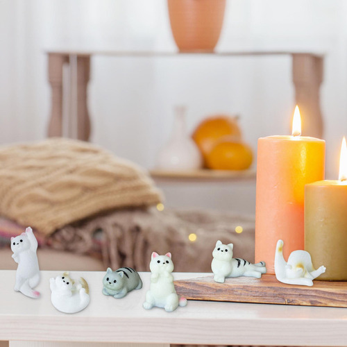 Figuras De Gatitos En Miniatura Lindas Figuras De Gatos Figu