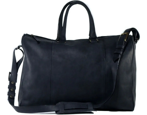 Bolso De Viaje Para Hombre En Cuero | MercadoLibre 📦