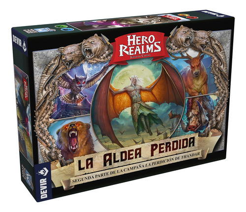 Juego De Mesa Hero Realms La Aldea Perdida Devir Muy Lejano