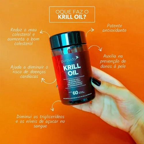 Krill Oil - 60 Caps - Pura Vida