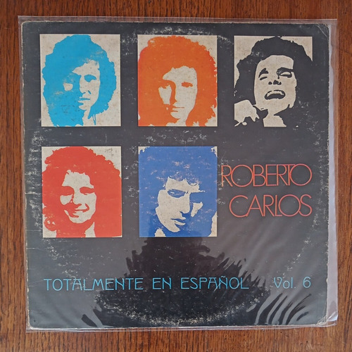 Roberto Carlos. Vol. Vi, Totalmente En Español. Disco Vinilo