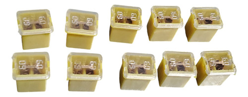 Fusible Tipo Muela Hembra Mini 60amps Para Automóvil. 10 Pzs