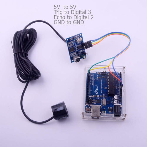 Módulo Ultrasónico Impermeable Jsn-sr04t Sensor Transductor