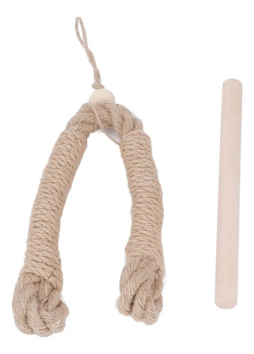 Soporte De Papel Higiénico De Madera, Perforador De Cuerda