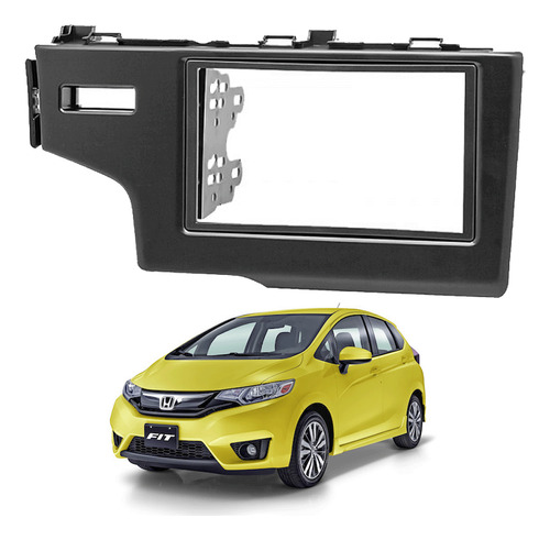 Marco Adaptador Pantalla Moldura Doble 2 Din Honda Fit 2013