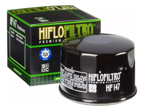 Filtro Aceite Hiflo Hf 147 Fas Motos