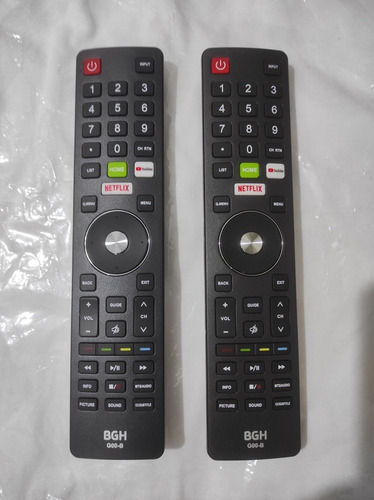 Control Remoto Bgh Original Smart Tv 4k