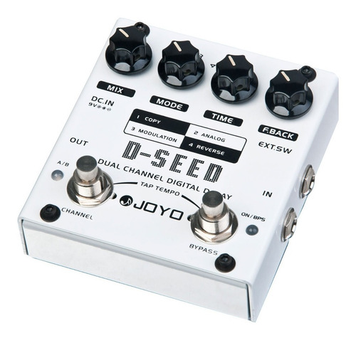 Pedal De Guitarra Joyo D-seed Dual Delay Nf + Garantia