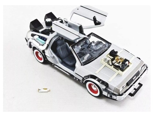 Delorean Volver Al Futuro 3 Welly 1/24 Auto Escala