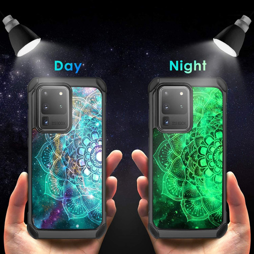 Bentoben Samsung Galaxy S20 Ultra Case, Hybrid Soft Tpu B...