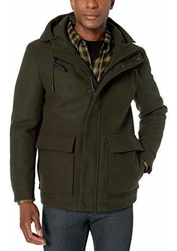 Chaqueta Con Capucha De Lana Elástica Cole Haan Para Hombre