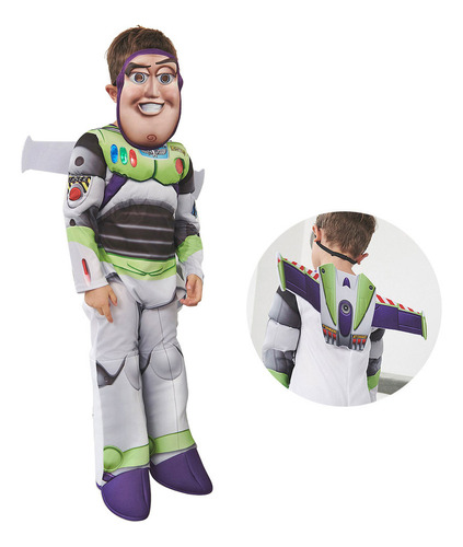 Buzz Lightyear Niños Cosplay Disfraz De Halloween Toy Story