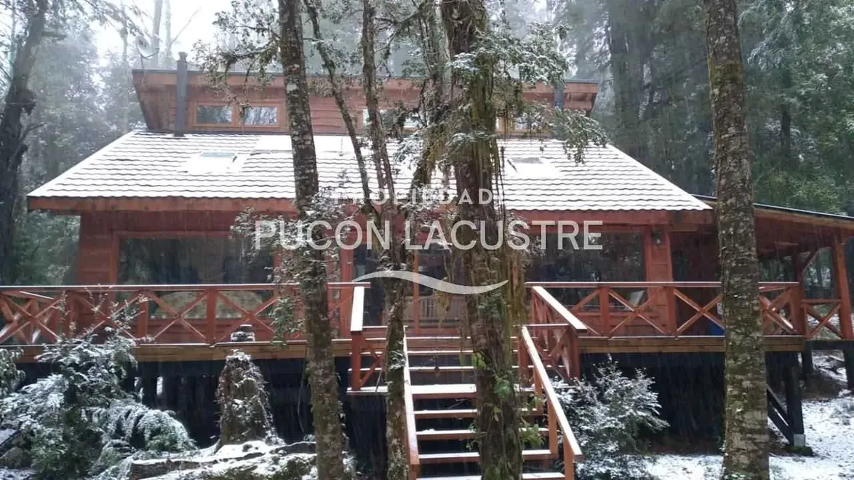 Imagen 1 de 26 de En Venta Casa En Parcela Reserva Huilo Huilo (169287)