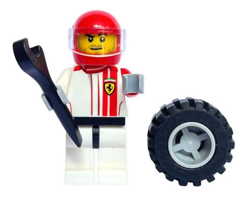Lego Minifigura Mecánico Speed Champions Ferrari F40 75890