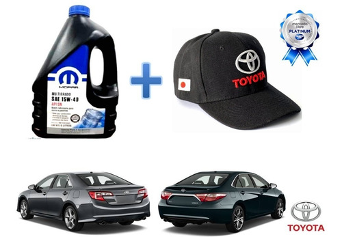 Garrafa Aceite Mopar + Gorra Toyota Camry 2012 A 2017