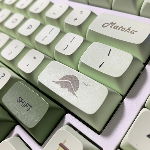 Bricolaje Decorativo Pbt 124 Teclas Keycaps Cover Inglés