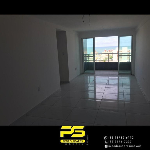 Apartamento Com 3 Dormitórios À Venda, 90 M² Por R$ 480.000 - Bessa - João Pessoa/pb - Ap4211