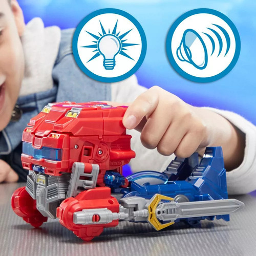 Boneco Transformers Power Flip Orion Pax Optimus - F9209