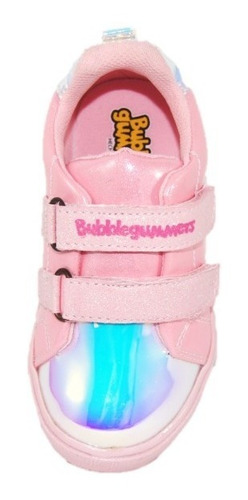 Tenis Niña Moda Comodos Bubble Gummers Jeri Rosa 15-20