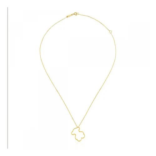 Collar Silueta De Oro