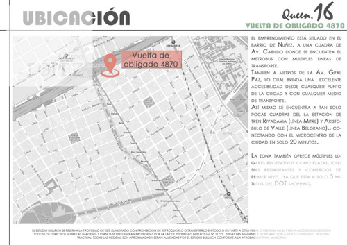 Venta Departamento Nuñez 2 Ambientes Con Balcon En Construccion