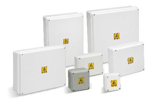 Caja De Paso Estanca Ip65 Con Proteccion Uv Roker 92x92x75mm