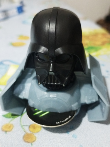 Muñeco Darth Vader Star Wars Mc Donalds Lanzatazos (Usado)