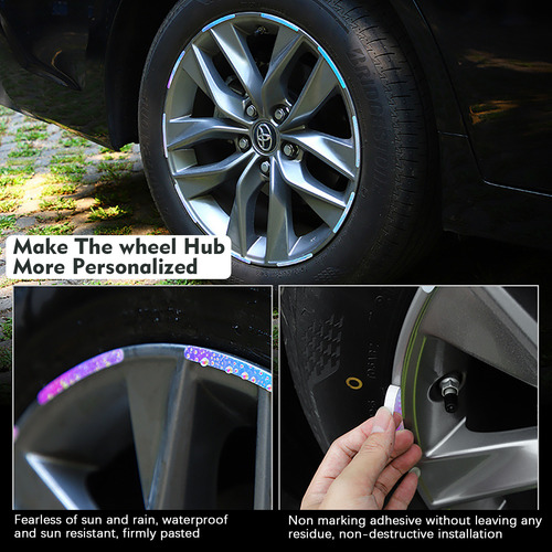 Adesivos Refletivos Adesivos De Rodas De Carro Pneus Veículo