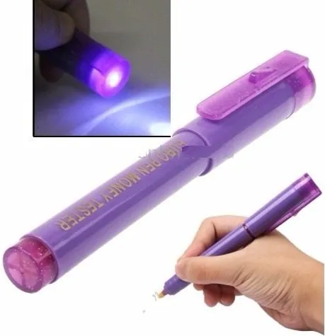 comprar 10 X Lapiz Detector Billetes Falsos. Tinta + Luz Uv + Envio