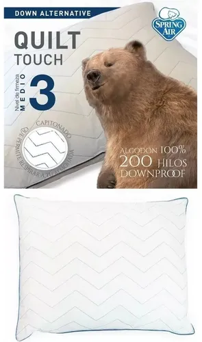 Almohada spring air oso blanco estándar hot sale