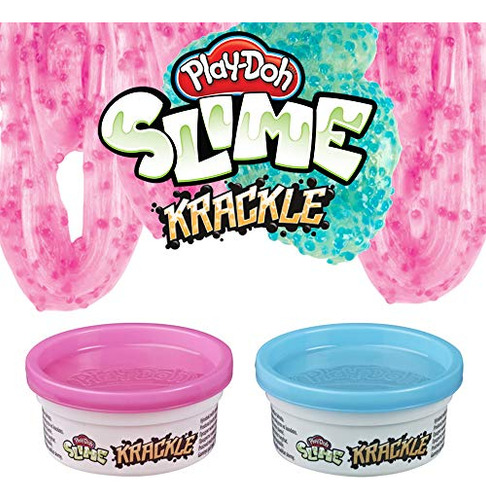 Play-doh, Krackle. 2 Unidades De Slime